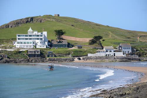 Follow Hercule Poirot to Burgh Island