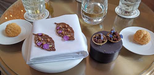 Canapes at Lympstone Manor