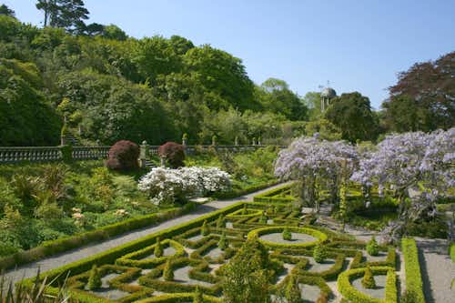 Formal gardens at Bantry House