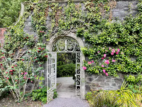 Garden gate at Burtown