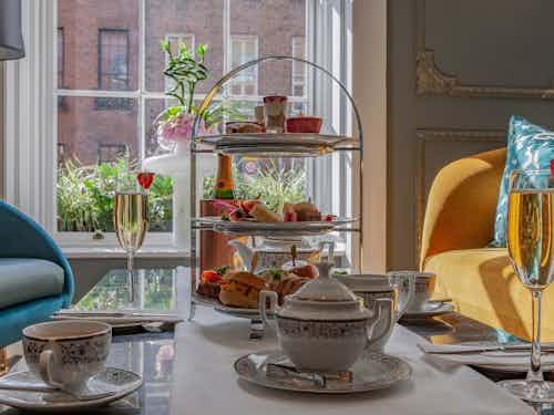 Afternoon tea at the lovely Iveagh Garden Hotel