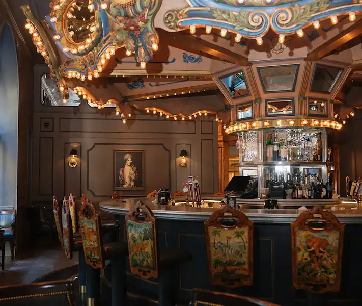 The world famous Carousel Bar at Hotel Monteleone