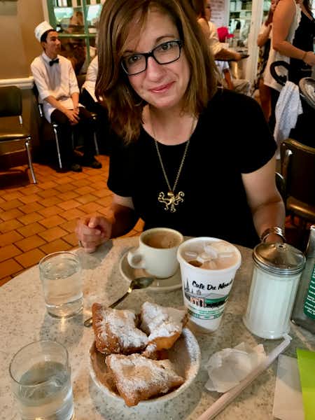 You may never leave New Orleans after you've had a beignet at Cafe du Monde