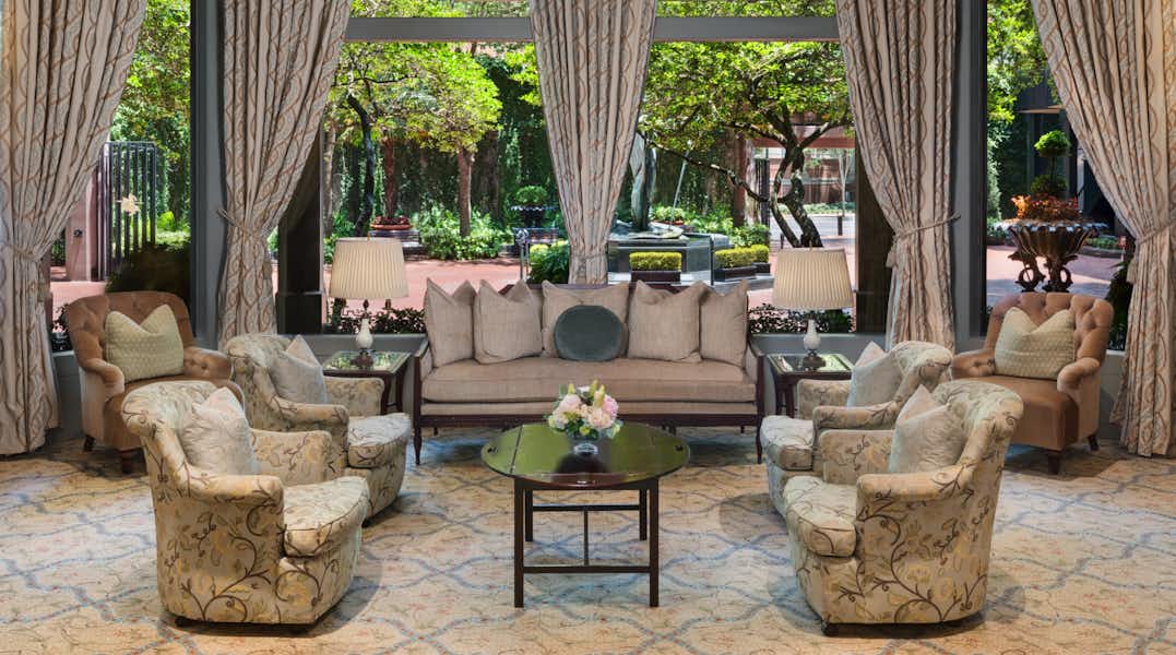 Opulent and relaxing - tea in Le Salon at the Windsor Court hotel