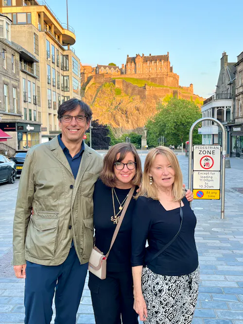 Edinburgh Caste from New Town