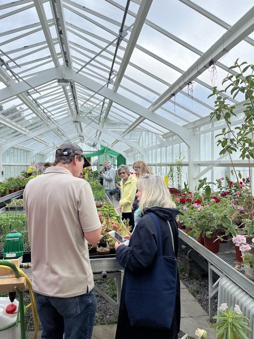 Patrick, the head gardener at Balmoral, takes us behind the scenes into one of the glasshouses