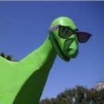 Nessie, cool as a cucumber