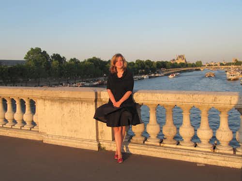 Huron's Katie Kosta in Paris 15 years ago