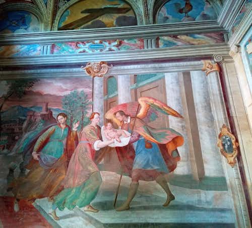 The birth of St Francis Fesco