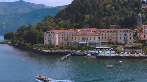 The splendid Grand Hotel Villa Serbelloni
