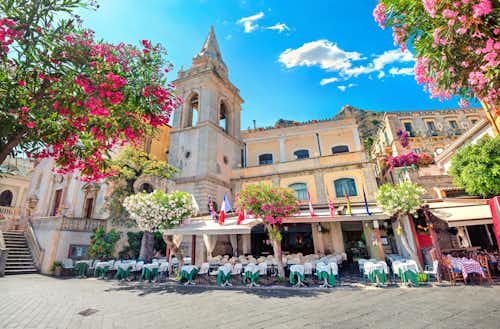 Beautiful San Giuseppe Church in Taormino