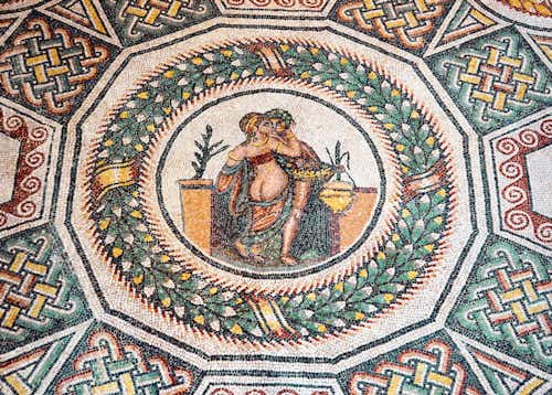 Mosaic at Villa Romana del Casale