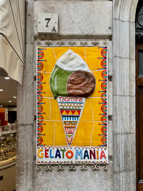 The best gelato in Taormina
